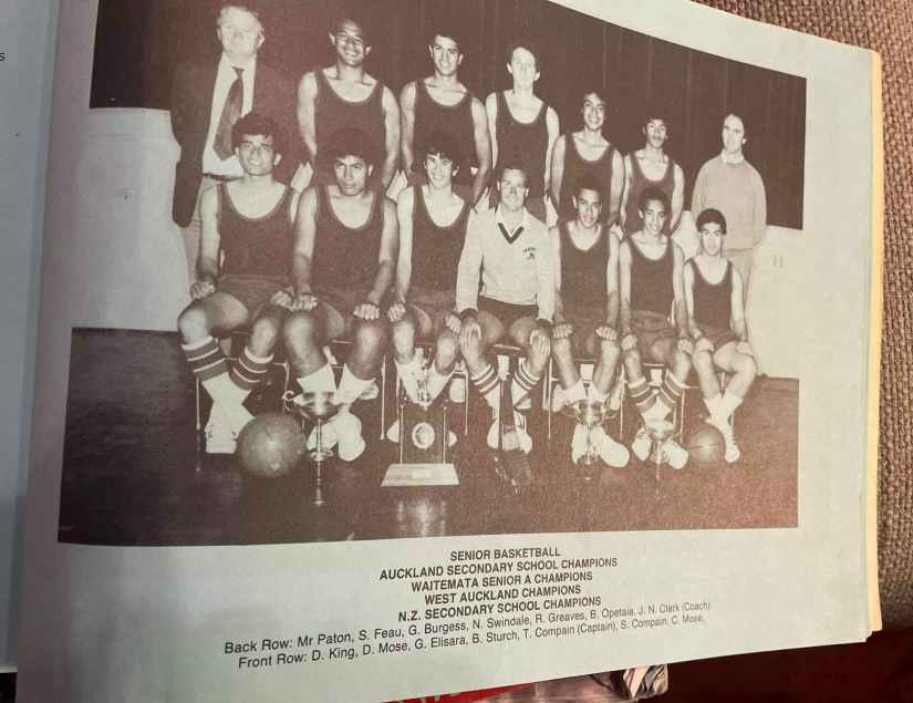 Kelson Boys High School Basketball Team 1983